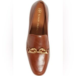 Tory Burch Tan Leather Loafers